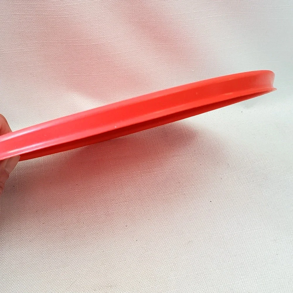 Vintage Pyrex Red Plastic Lid 7402-PC Fridge Freezer Cover‎ Lid Only